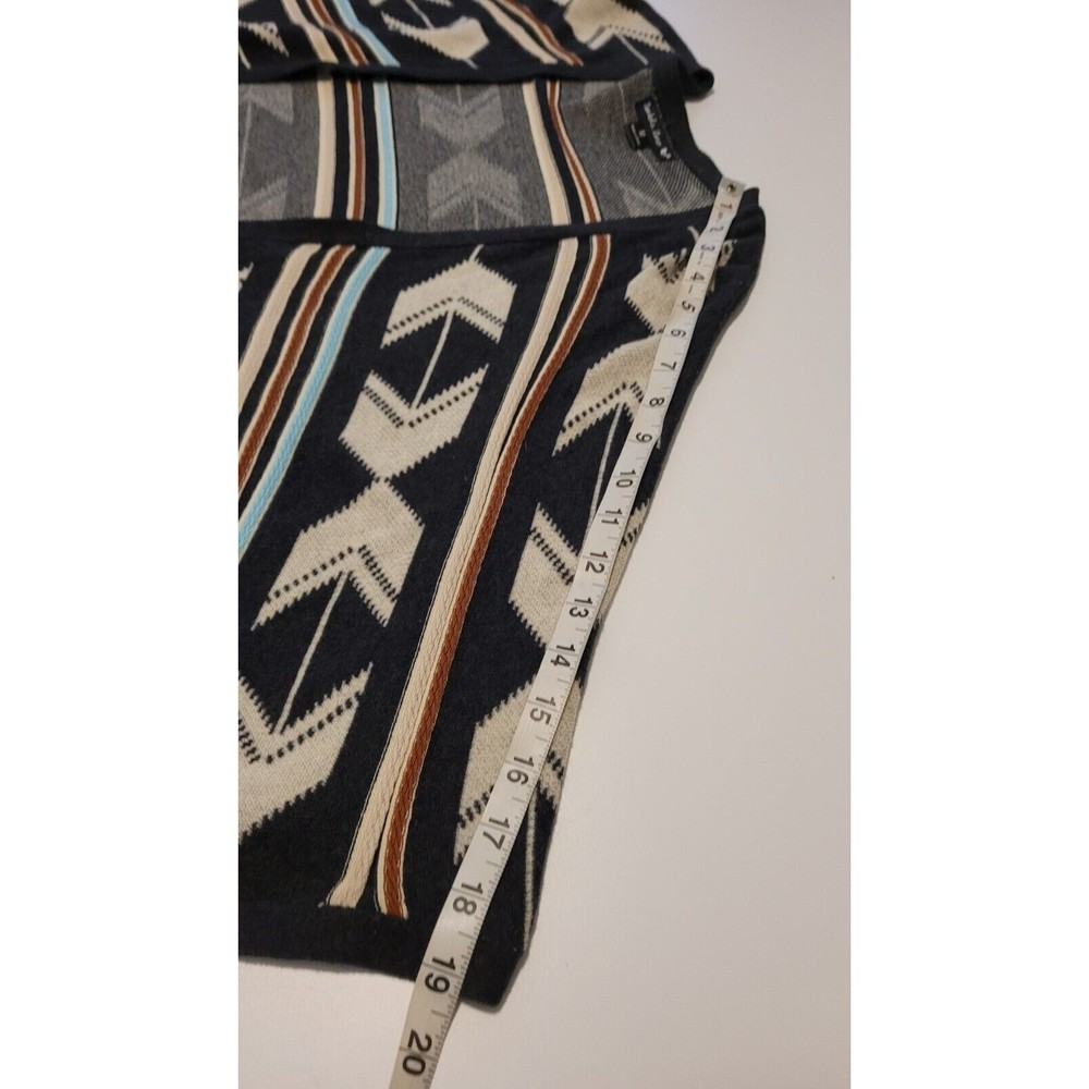 Double Zero Womens Medium Aztec Southwestern Card… - image 8